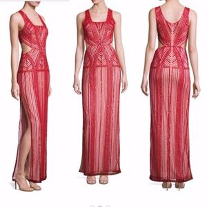 Parker Red Maxi Dress